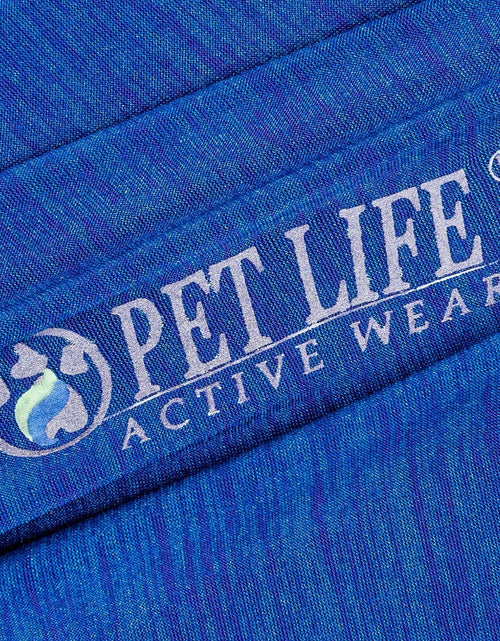 Load image into Gallery viewer, Pet Life ® Active 'Chewitt Wagassy' 4-Way-Stretch Yoga Fitness Long-Sleeve Dog T-Shirt
