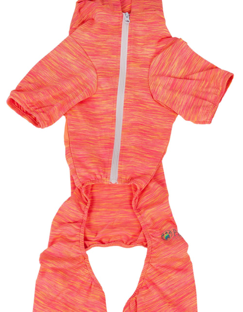 Load image into Gallery viewer, Pet Life ® Active 'Downward Dog' 4-Way-Stretch Fitness Yoga Dog Tracksuit Hoodie
