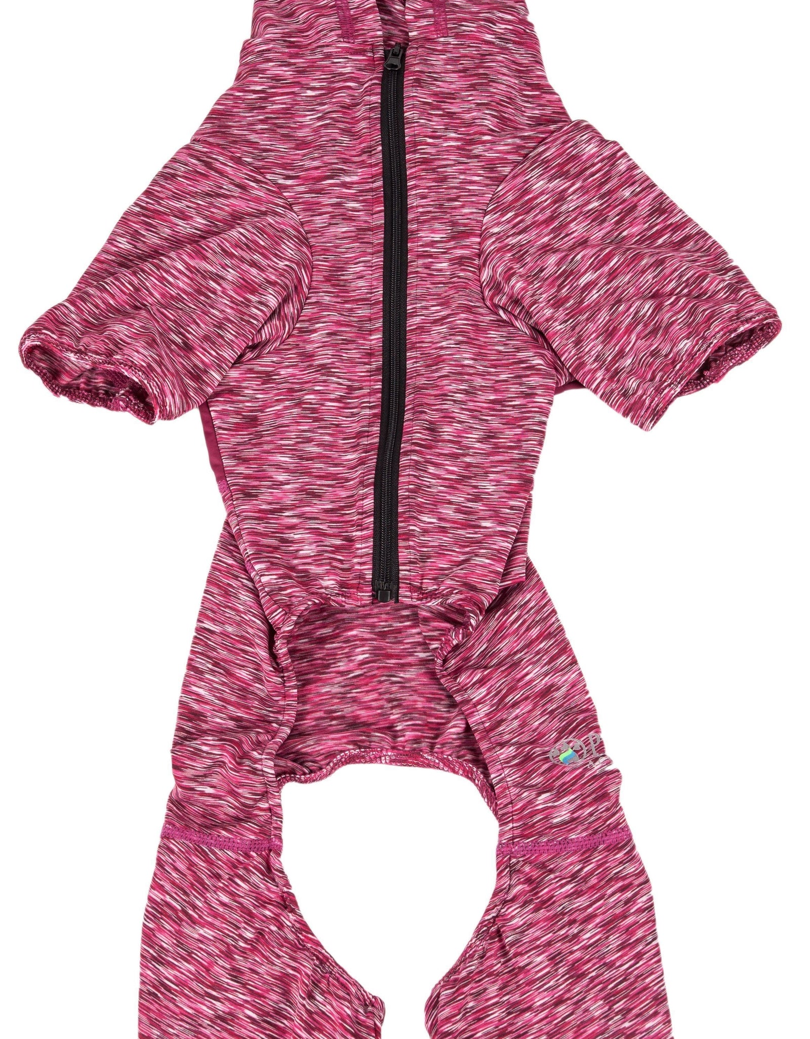 Pet Life ® Active 'Downward Dog' 4-Way-Stretch Fitness Yoga Dog Tracksuit Hoodie