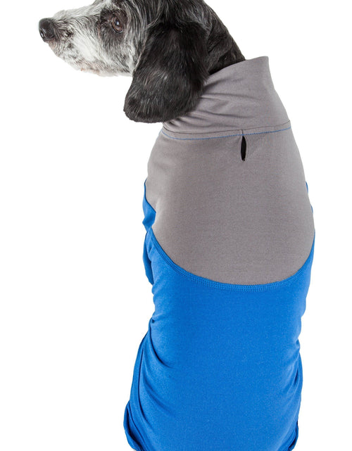 Load image into Gallery viewer, Pet Life ®  Active 'Embarker' 4-Way Stretch Fitness Yoga Full Body Dog Tracksuit
