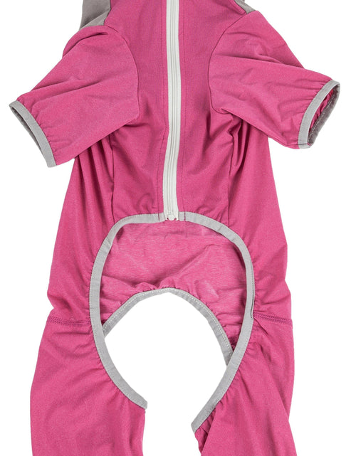 Load image into Gallery viewer, Pet Life ®  Active 'Embarker' 4-Way Stretch Fitness Yoga Full Body Dog Tracksuit
