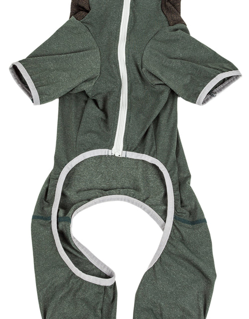 Load image into Gallery viewer, Pet Life ®  Active 'Embarker' 4-Way Stretch Fitness Yoga Full Body Dog Tracksuit
