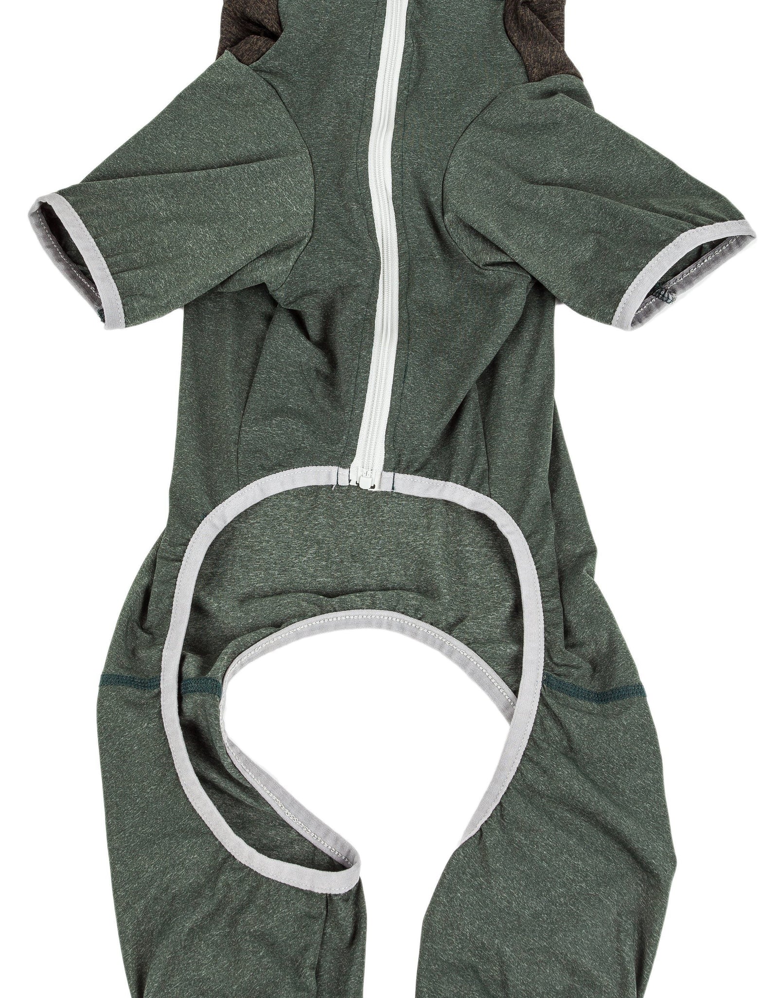 Pet Life ®  Active 'Embarker' 4-Way Stretch Fitness Yoga Full Body Dog Tracksuit