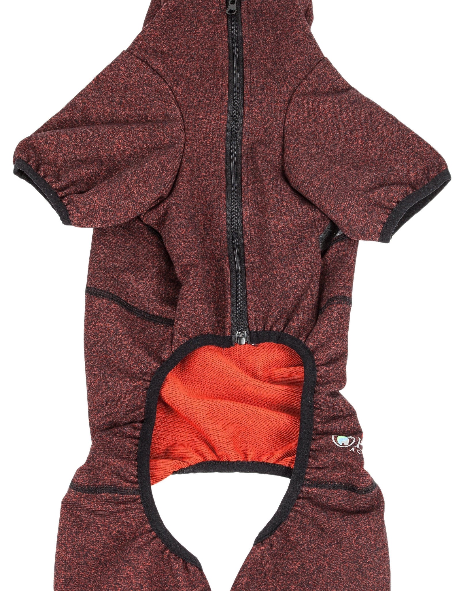Pet Life ®  Active 'Fur-Breeze' Medium-weight 4-Way-Stretch Full Body Hooded Dog Yoga sweater
