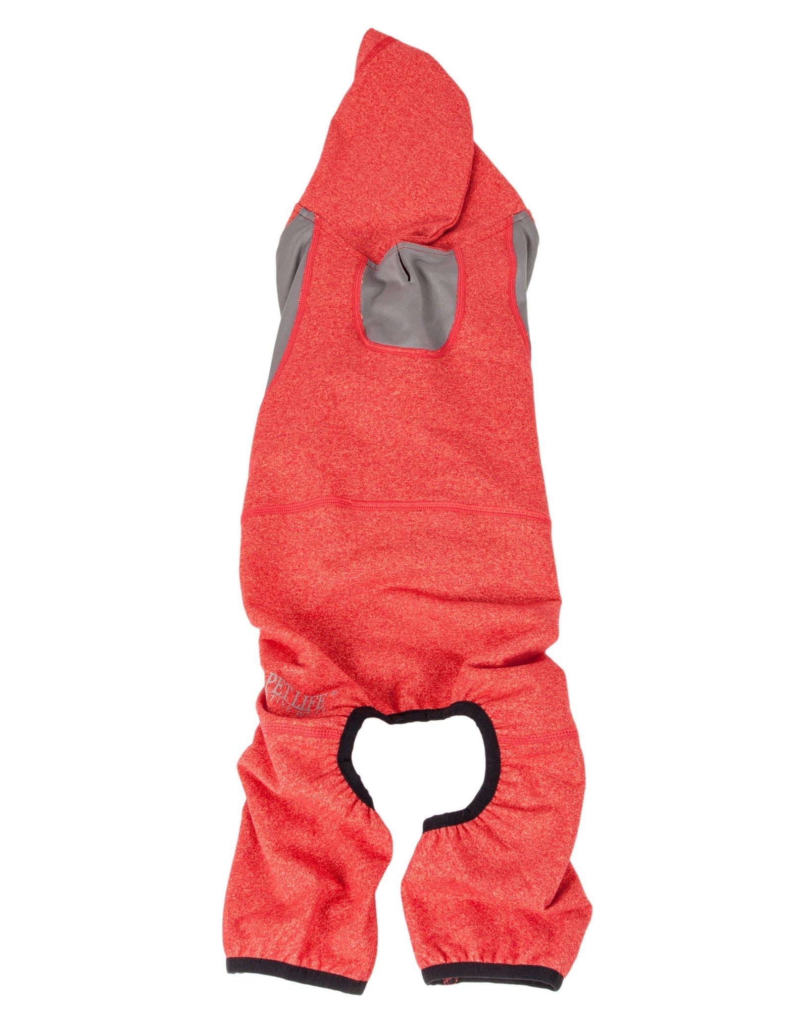 Pet Life ®  Active 'Fur-Breeze' Medium-weight 4-Way-Stretch Full Body Hooded Dog Yoga sweater