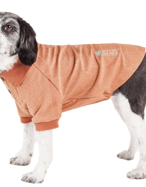 Load image into Gallery viewer, Pet Life ® Active 'Fur-Flex' Stretch and Quick-Dry Anti-Odor Fitness Yoga Dog Polo T-Shirt
