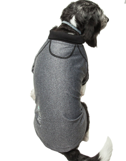 Load image into Gallery viewer, Pet Life ® Active 'Fur-Flex' Stretch and Quick-Dry Anti-Odor Fitness Yoga Dog Polo T-Shirt
