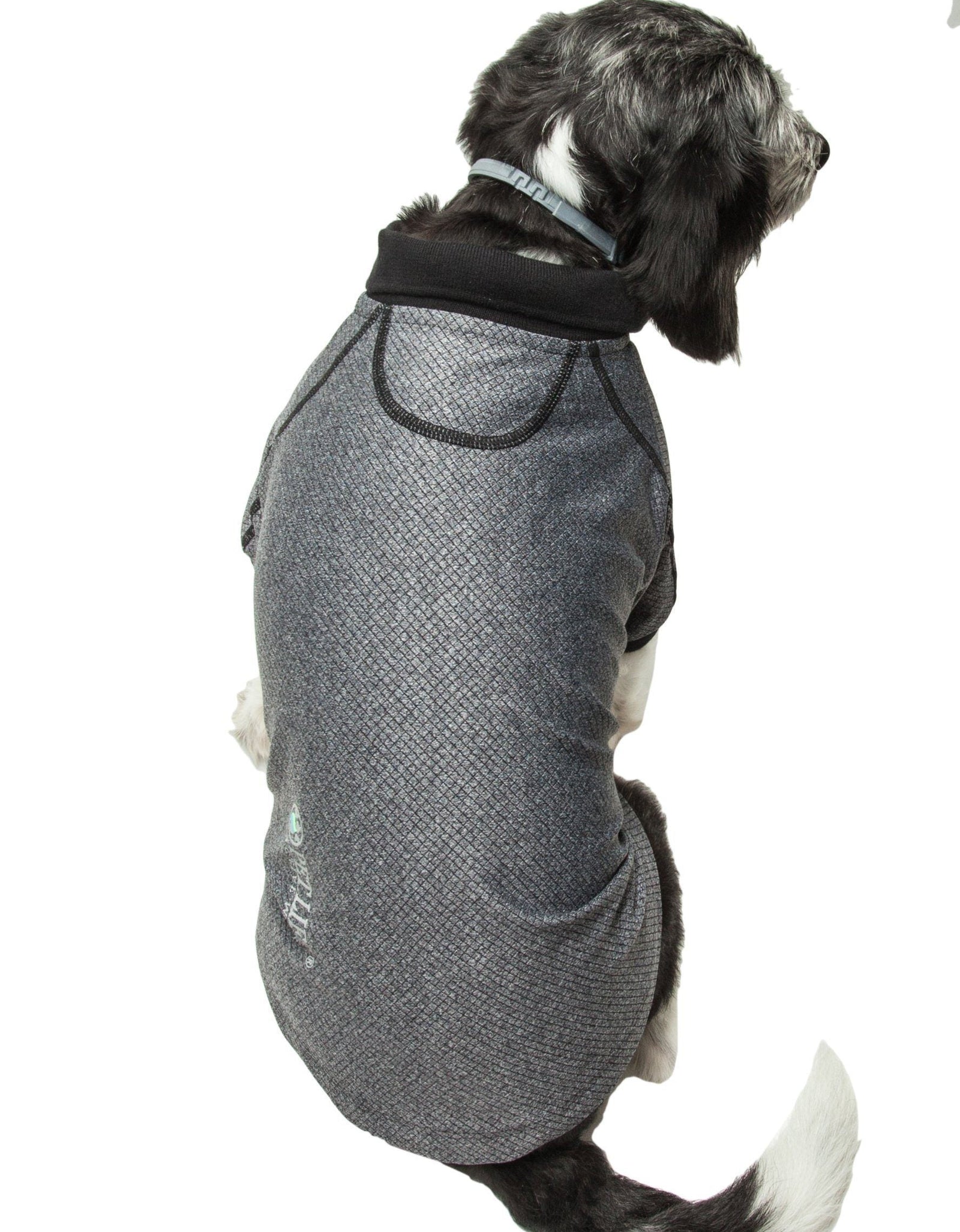 Pet Life ® Active 'Fur-Flex' Stretch and Quick-Dry Anti-Odor Fitness Yoga Dog Polo T-Shirt