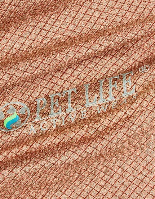 Load image into Gallery viewer, Pet Life ® Active 'Fur-Flex' Stretch and Quick-Dry Anti-Odor Fitness Yoga Dog Polo T-Shirt
