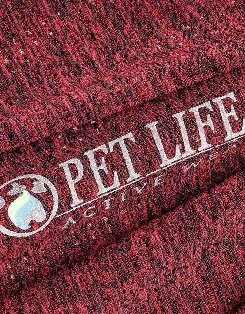 Load image into Gallery viewer, Pet Life ® Active 'Hybreed' 4-Way-Stretch Fitness Performance Dog T-Shirt
