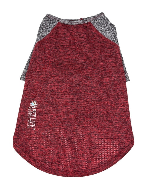 Load image into Gallery viewer, Pet Life ® Active 'Hybreed' 4-Way-Stretch Fitness Performance Dog T-Shirt
