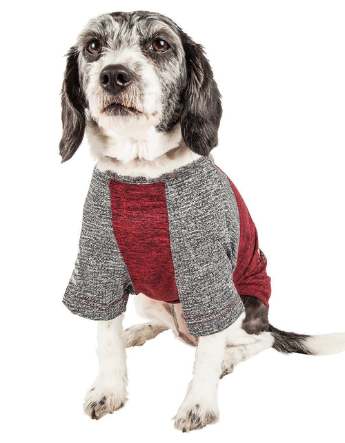 Load image into Gallery viewer, Pet Life ® Active 'Hybreed' 4-Way-Stretch Fitness Performance Dog T-Shirt
