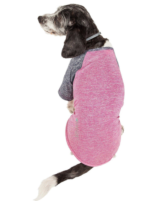 Load image into Gallery viewer, Pet Life ® Active 'Hybreed' 4-Way-Stretch Fitness Performance Dog T-Shirt
