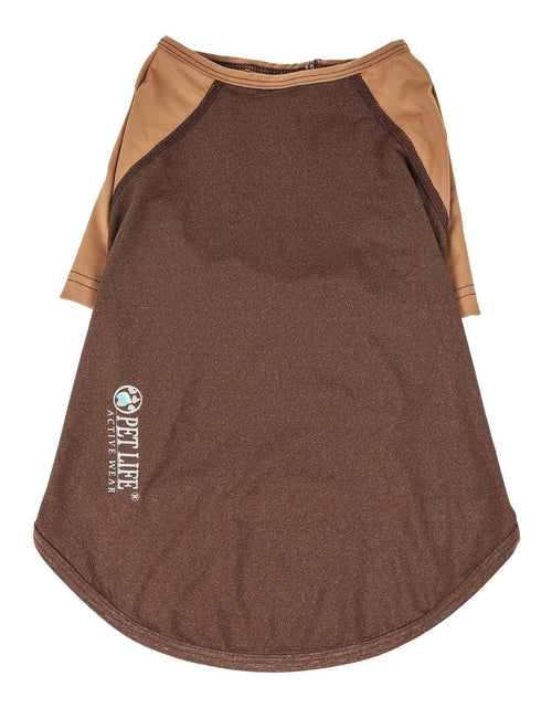 Load image into Gallery viewer, Pet Life ® Active 'Hybreed' 4-Way-Stretch Fitness Performance Dog T-Shirt
