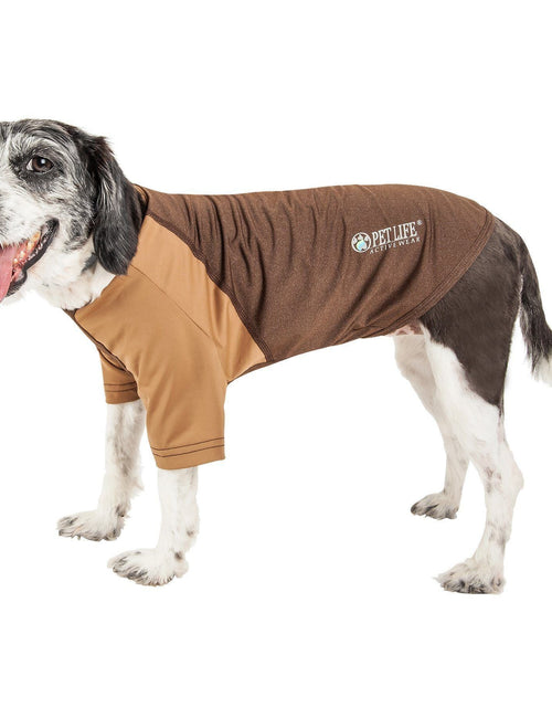 Load image into Gallery viewer, Pet Life ® Active 'Hybreed' 4-Way-Stretch Fitness Performance Dog T-Shirt
