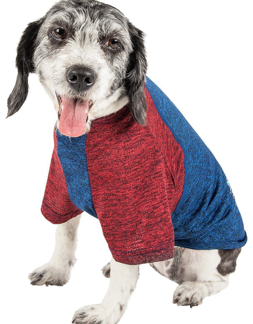 Load image into Gallery viewer, Pet Life ® Active 'Hybreed' 4-Way-Stretch Fitness Performance Dog T-Shirt
