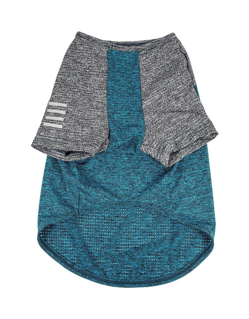 Load image into Gallery viewer, Pet Life ® Active 'Hybreed' 4-Way-Stretch Fitness Performance Dog T-Shirt

