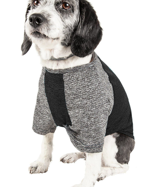 Load image into Gallery viewer, Pet Life ® Active 'Hybreed' 4-Way-Stretch Fitness Performance Dog T-Shirt
