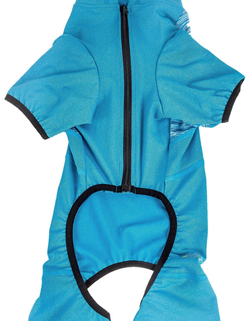 Load image into Gallery viewer, Pet Life ® Active 'Pawsterity' Mediumweight 4-Way-Stretch Yoga Fitness Dog Tracksuit Hoodie
