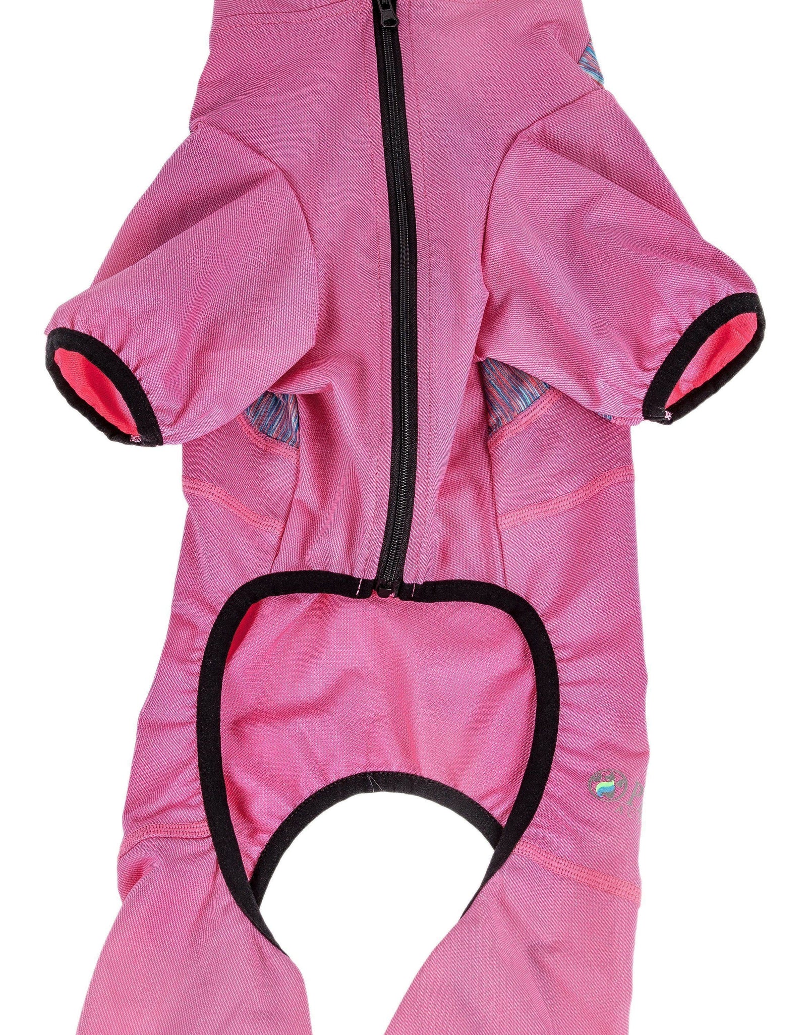 Pet Life ® Active 'Pawsterity' Mediumweight 4-Way-Stretch Yoga Fitness Dog Tracksuit Hoodie