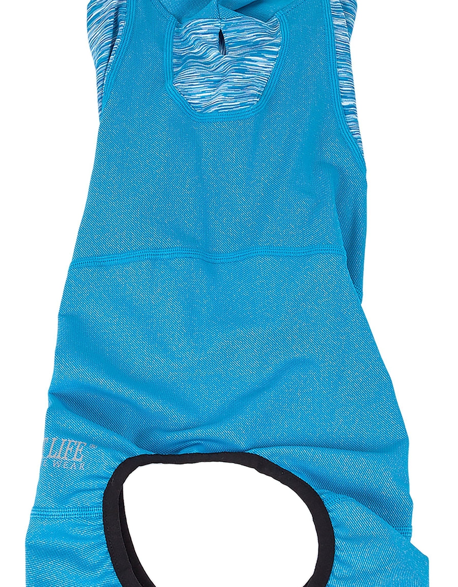 Pet Life ® Active 'Pawsterity' Mediumweight 4-Way-Stretch Yoga Fitness Dog Tracksuit Hoodie