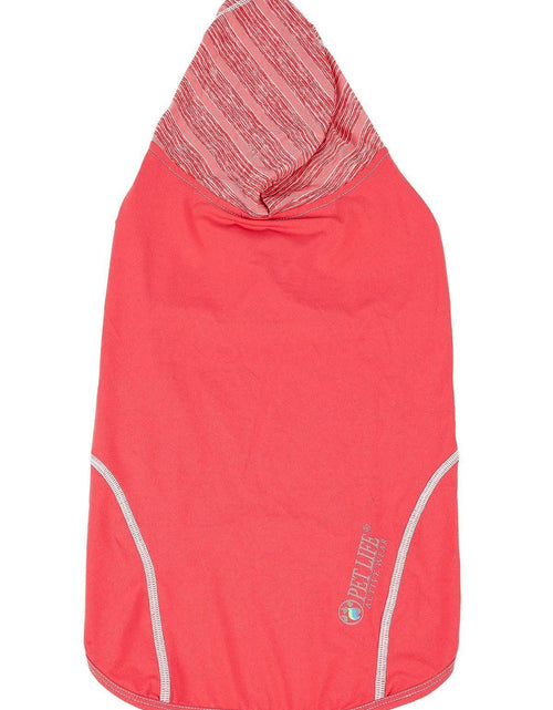 Load image into Gallery viewer, Pet Life ® Active 'Pull-Rover' 4-Way Stretch Sleeveless Fitness Yoga Dog T-Shirt Hoodie
