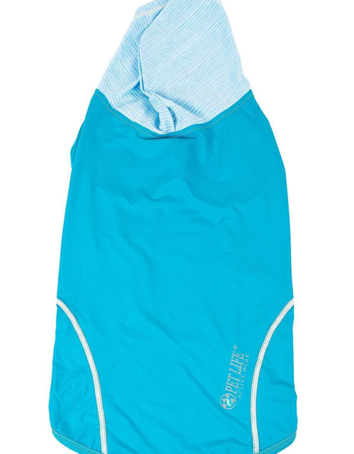 Load image into Gallery viewer, Pet Life ® Active 'Pull-Rover' 4-Way Stretch Sleeveless Fitness Yoga Dog T-Shirt Hoodie
