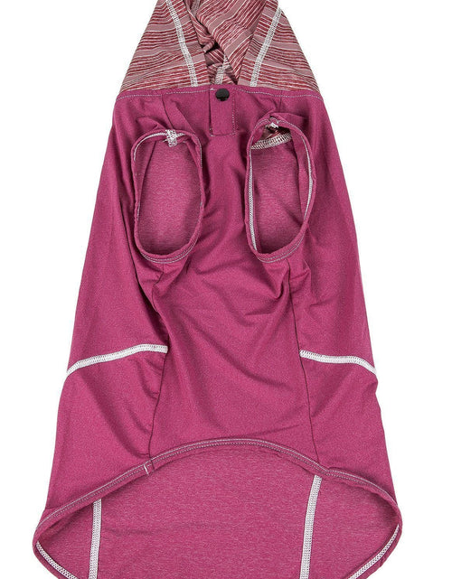 Load image into Gallery viewer, Pet Life ® Active 'Pull-Rover' 4-Way Stretch Sleeveless Fitness Yoga Dog T-Shirt Hoodie
