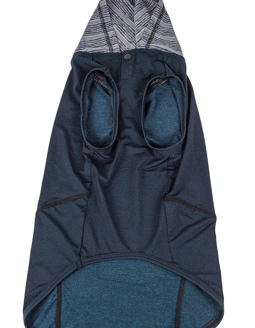 Load image into Gallery viewer, Pet Life ® Active 'Pull-Rover' 4-Way Stretch Sleeveless Fitness Yoga Dog T-Shirt Hoodie
