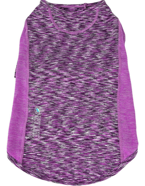 Load image into Gallery viewer, Pet Life ® Active 'Warf Speed' Heathered Ultra-Stretch Yoga Fitness Dog T-Shirt
