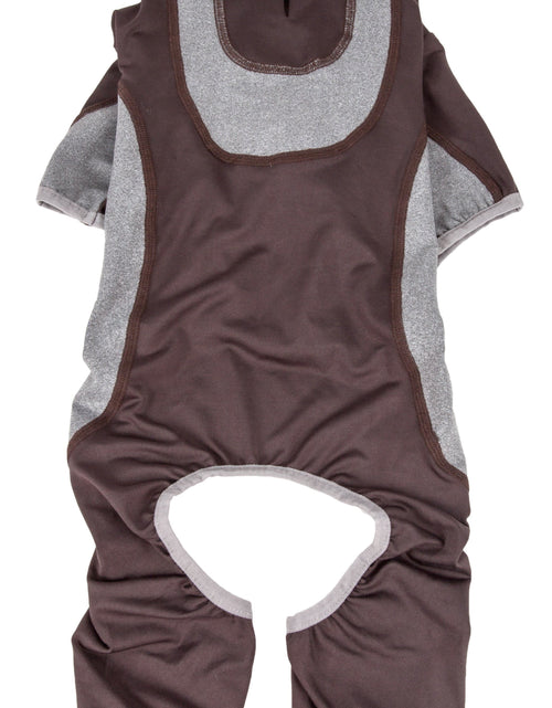 Load image into Gallery viewer, Pet Life ® Active 'Warm-Pup' Stretchy and Quick-Drying Fitness Dog Yoga Warm-Up Tracksuit
