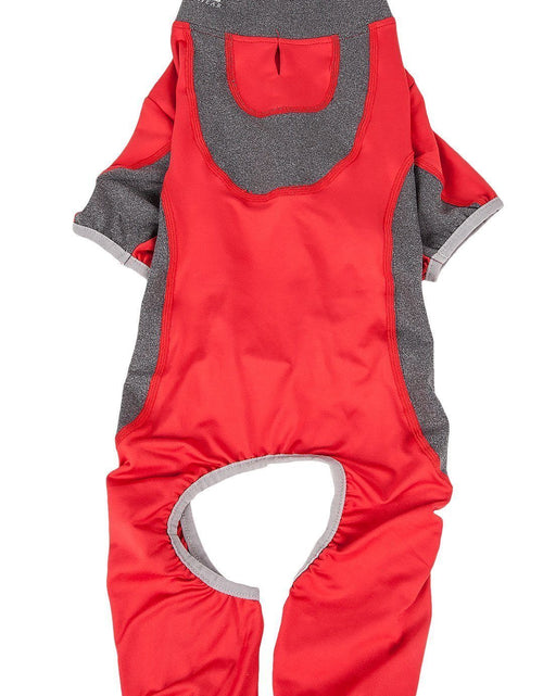 Load image into Gallery viewer, Pet Life ® Active 'Warm-Pup' Stretchy and Quick-Drying Fitness Dog Yoga Warm-Up Tracksuit
