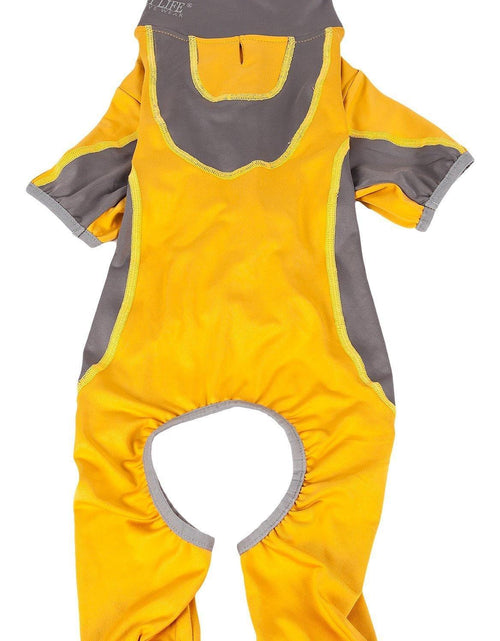 Load image into Gallery viewer, Pet Life ® Active 'Warm-Pup' Stretchy and Quick-Drying Fitness Dog Yoga Warm-Up Tracksuit
