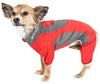 Red and Slate Gray