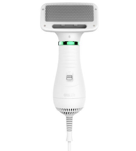 Pet Life ® 'Aero-Groom' 2-in-1 Electronic Pet Dryer and Pin Brush