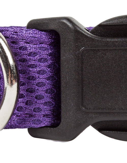 Load image into Gallery viewer, Pet Life ®  'Aero Mesh' Dual-Sided Breathable and Adjustable Thick Mesh Dog Collar
