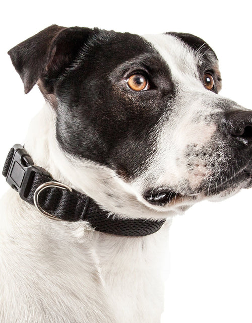 Load image into Gallery viewer, Pet Life ®  'Aero Mesh' Dual-Sided Breathable and Adjustable Thick Mesh Dog Collar
