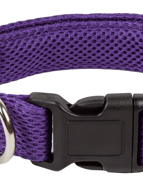 Load image into Gallery viewer, Pet Life ®  'Aero Mesh' Dual-Sided Breathable and Adjustable Thick Mesh Dog Collar

