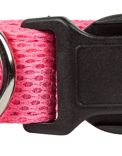 Load image into Gallery viewer, Pet Life ®  'Aero Mesh' Dual-Sided Breathable and Adjustable Thick Mesh Dog Collar
