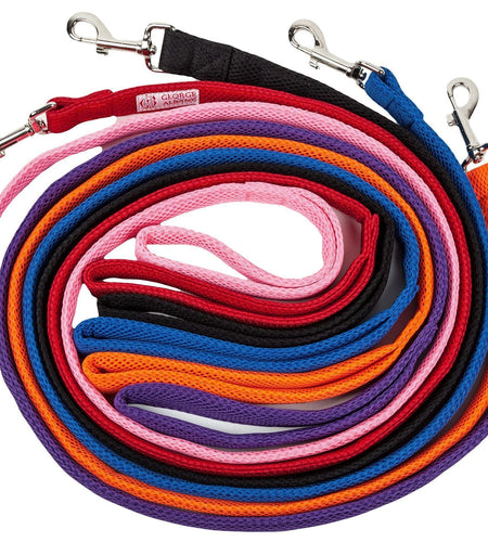 Pet Life ®  'Aero Mesh' Breathable and Adjustable Dual Sided Thick Mesh Dog Leash