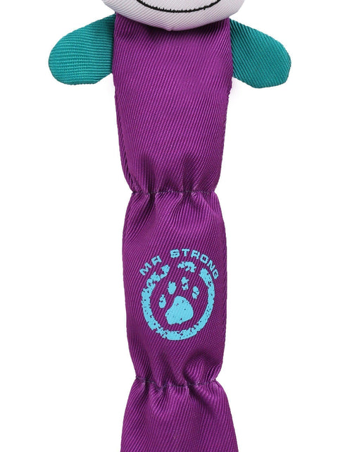 Load image into Gallery viewer, Pet Life ® Animated Extra Long Nylon Squeaker Water-resistant Plush Dog Toy
