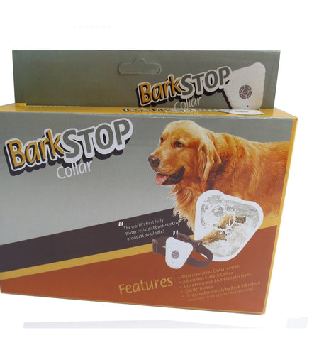 Pet Life ® Anti-Shock Ultrasonic Waterproof Safe Anti-Bark Training Dog Collar