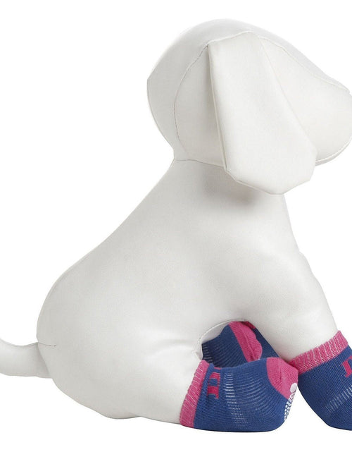Load image into Gallery viewer, Pet Life ® Anti-Slip Rubberized Gripped Breathable Stretch Pet Dog Socks - Set of 4
