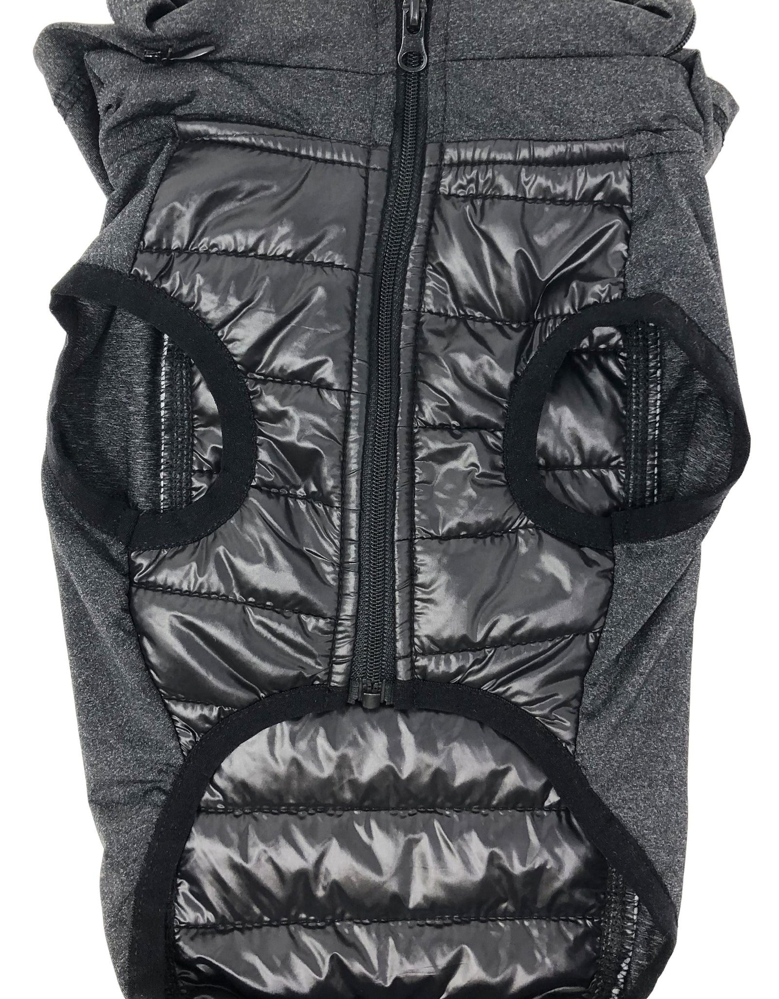 Pet Life ® 'Apex' Lightweight Hybrid 4-Season Stretch and Quick-Dry Dog Coat w/ Pop out Hood