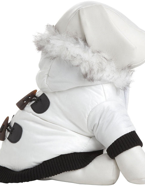Load image into Gallery viewer, Pet Life ® Aspen Winter-White 3M Insulated Fashion Pet Parka Dog Coat
