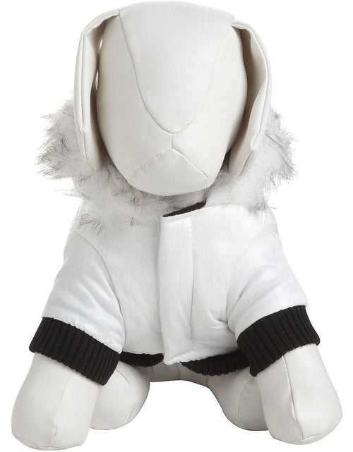 Load image into Gallery viewer, Pet Life ® Aspen Winter-White 3M Insulated Fashion Pet Parka Dog Coat
