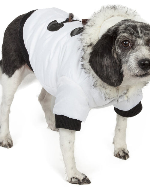 Load image into Gallery viewer, Pet Life ® Aspen Winter-White 3M Insulated Fashion Pet Parka Dog Coat

