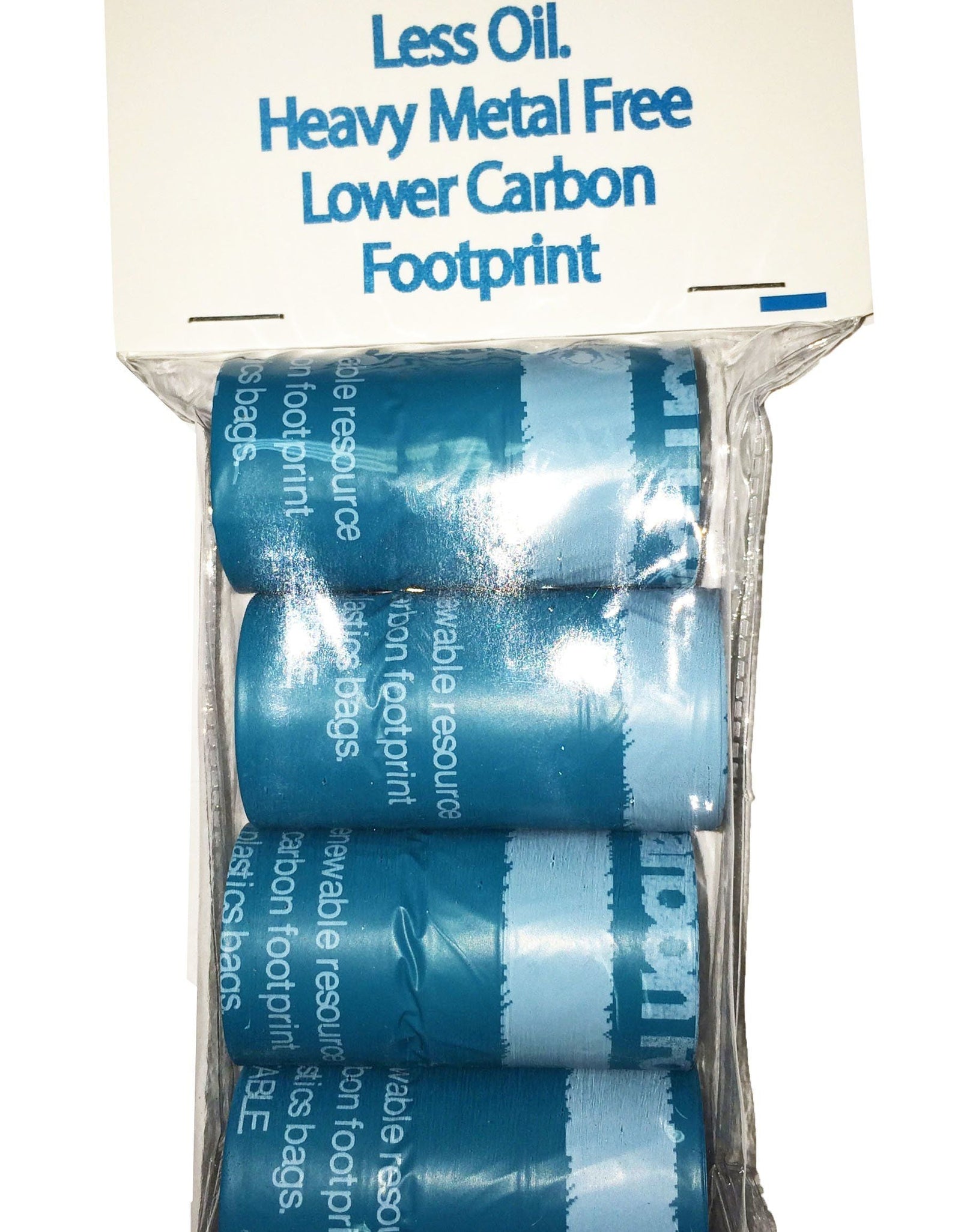 Pet Life ® 'Bio-Hybrid' 100% Recyclable Thermoplastic and Polyethylene Carbon Reduced Eco-Friendly Pet Cat Dog Waste Bags from Renewable Thermoplastic Starch - Dispenser and 2 Pack of Rolls