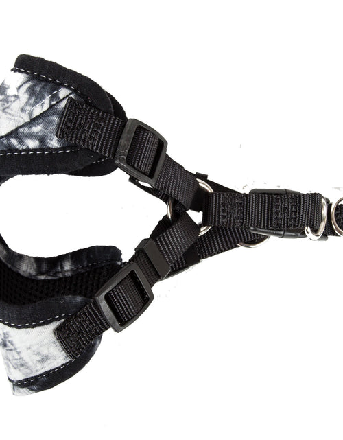 Load image into Gallery viewer, Pet Life ®  'Bonatied' Mesh Reversed Adjustable Fashion Dog Harness W/ Designer Neck Tie
