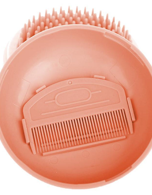 Load image into Gallery viewer, Pet Life ® 'Bravel' 3-in-1 Travel Pocketed Dual Grooming Brush and Pet Comb
